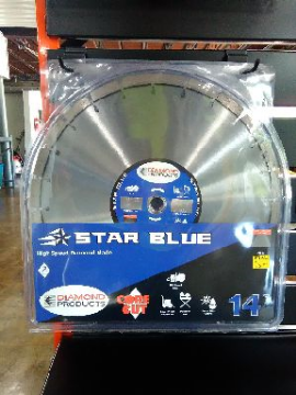 Picture of 14"x.125 Star Blue HS Bl w/Univ Arb