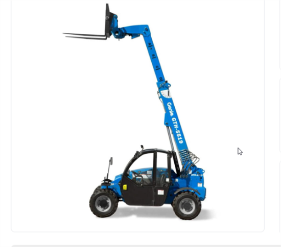 Picture of ForkLift 19ft. 5000#Genie 5519 TH. 